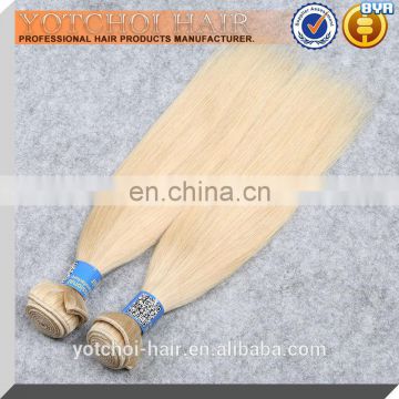 2016 Best Selling No tangle No Shed Honey 60 613 Blonde Indian Brazilian Loose Deep Wave Brand Name Wholesale Colored Human