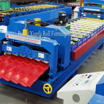 Color Steel Sheet Standard Roof Glazed Tile Forming Machine