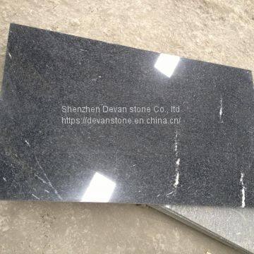 Ebony Black Granite Slab Floor Tiles Wall Tiles Home Decoration Materital photo-2