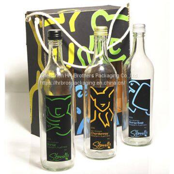 Classical Handmade Exclusive Corrugated Cardboard for Wine Packging photo-2