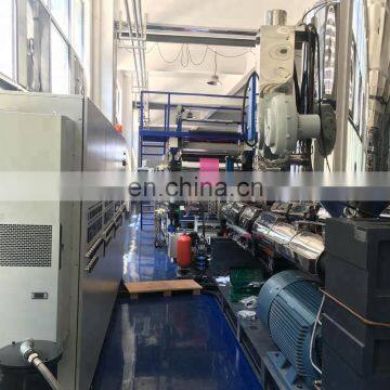 Zhibo Plastic Luggage Double Screw Plastic Sheet Extruder Machine photo-2