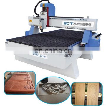 SUNRISE Wood Door Cnc Router 1212 Machine 3d With Atc Tool Changer 2-4 Spindles