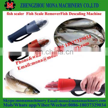 waterproof handheld electric fish scaler/ fish scale scraping machine