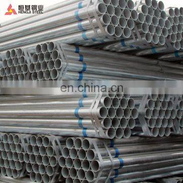 Chinese Steel Supplier Scaffolding Galvanised Gi Pipe 1" 2" 3" 4" 6" 8" Inch Steel Tube photo-5