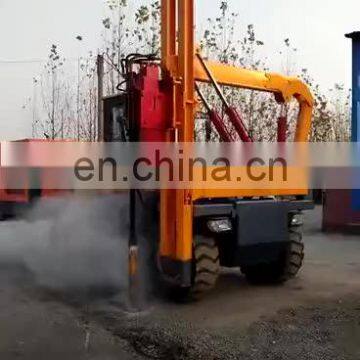 CE approved highway hydraulic driving vibratory sheet guardrail pile driver made in China