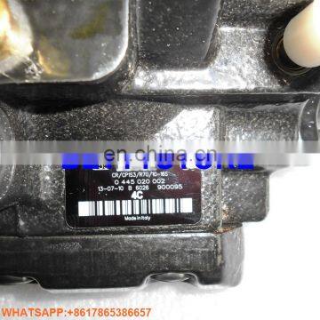 Genuine and New 0445020002 Common Rail High Pressure Fuel Injection Pum