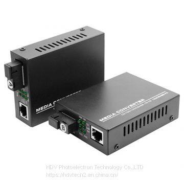 FTTH 10/100/1000M WDM Gigabit Ethernet Fiber Optic Media Converter photo-2