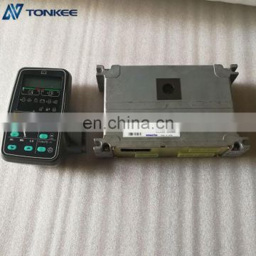 Excavator engine parts PC300-6 ECU controller and Excavator monitor excavator computer controller board