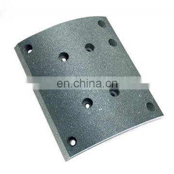 Factory sale truck part 19496 brake linings with rivets