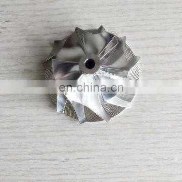 K24 42.37/60.50mm 6+6 blades 5324-123-2007 Turbo Billet/milling/aluminum 2618 compressor wheel for 911 GT2 (996),911Turbo S(996