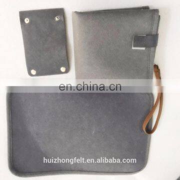 New Design Felt Diaper Caddy Baby Bag With Changing Pad and Plate Bottom photo-7