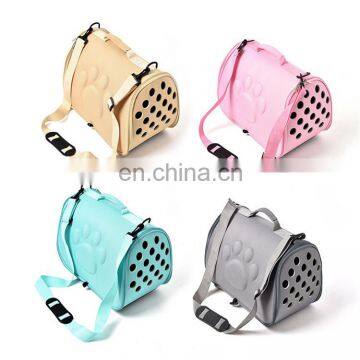 New safety portable diagonal breathable pet space cat carrying bag travel