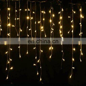 Christmas Lights Outdoor Decoration 4meter Droop 0.4-0.6m Led Curtain Icicle String Lights New Year Wedding Party Garland photo-5