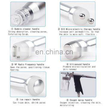 Factory 8 in 1 Spa Use Dermabrasion Diamond Peeling Skin Rejuvenation Acne Treatment Aqua Peeling Machine photo-6