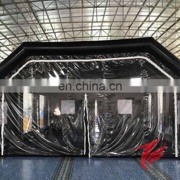 Outdoor Portable Inflatable Spray Paint Tent Car Paint Spray Booth for Sale