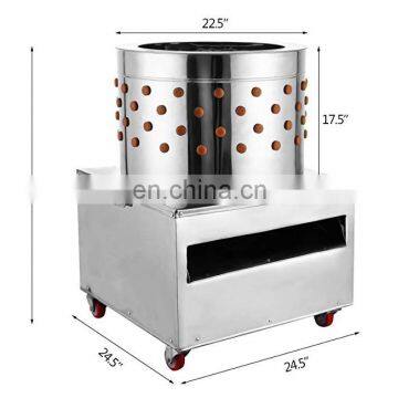 Hot sale Chuangyuan Bird/Poultry peeling Machine for sale Stainless Steel Material strong Rubber finger TM-50