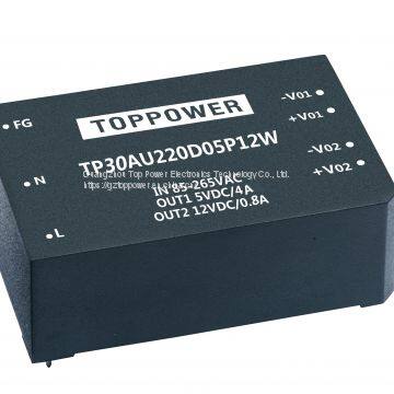 3KV Изоляционные AC/DC преобразователи, изолированное источник питания размером 70x48 мм