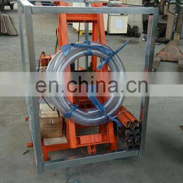 Quick Delivery Shallow Water Portable Mobile Hydraulic Water Well Drilling Rig photo-4