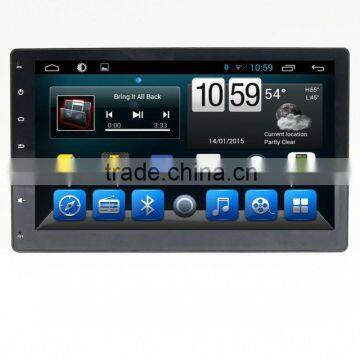 Quad core car dvd player android,wifi,BT,mirror link,DVR,SWC for 10.1 inch universal