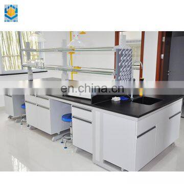 Chemistry lab furniture island bench work bench work table