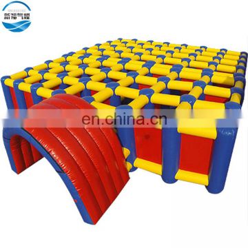 Giant inflatable maze sports games,play maze inflatable laser tag arena for children