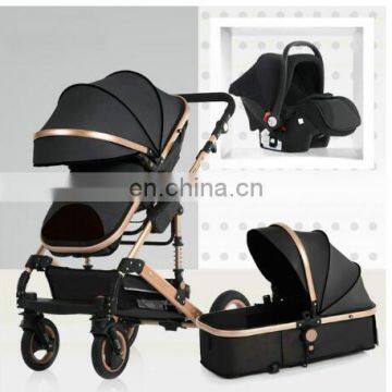 Baby Stroller Pram 3 in 1 Newborn Infant Folding Baby Pram