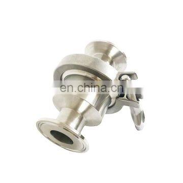 High Quality Stainless Steel Check Valve, SS304 Sanitary 1 Inch 2 Inch Check Valve Dn25 Dn40 Dn80 photo-4