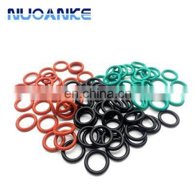 High Quanlity NBR Nitrile FKM HNBR FFKM EPDM Silicone O Ring Seals Colorful Rubber Ring Seal