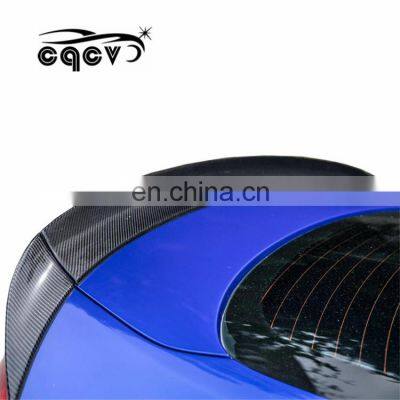 High Quality CQCV Style Wider Body Kit for Audi A5 RS5 Style Front Bumper and Wider Flare Carbon Fiber Spoiler for AUDI A5 S5