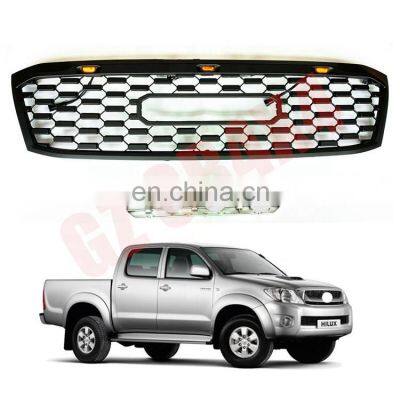 NEW Style ABS Black Front Grille t for HILUX VIGO 2004-2011