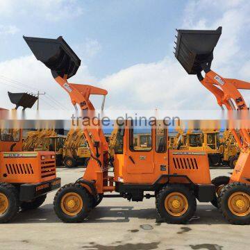 wheel loader with pallet fork