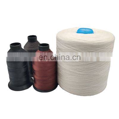 China Factory Wholesale Low shrinkage High Tenacity Filament polyester 150d 3 sewing thread