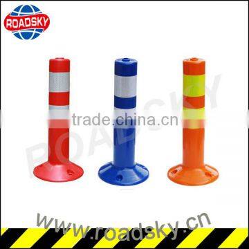 Orange PE Economical Rebound Road Traffic Warning Bollards