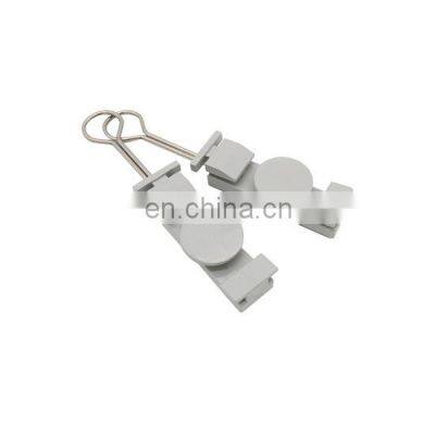 Plastic FTTH Drop Cable Anchoring Clamp S type FTTH Anchor