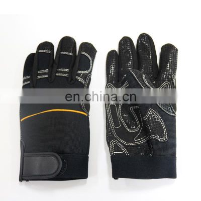 Multi Purpose Microfiber Padded Palm Car Repair Touchscreen Work Mechanic Gloves