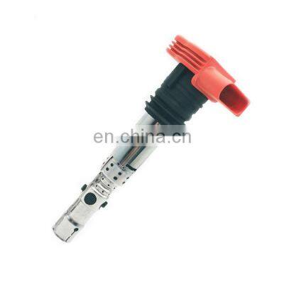 High Performance Ignition Coil for Bora 3.0 Red Head for Audi A4 C6 A6 3.0 for Passat B5 3.0 06C905115M