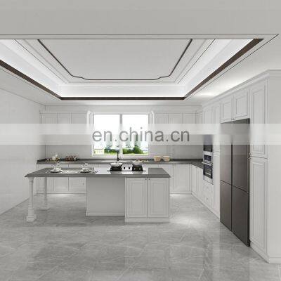 Modern North American Solid Wood Kitchen Cabinet Shaker Designs