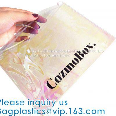 Matte Frosted Slider Zipper Bag Packing Storage Pouches Resealable Clothing / Cosmetics / Travel Suits / Promotional pa photo-3