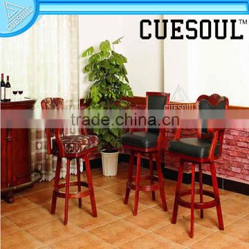 Cuesoul Wood turning bar stool