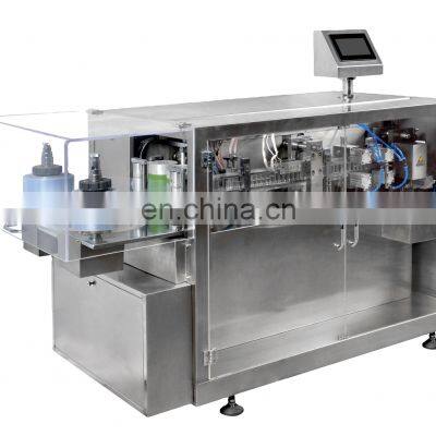 GGS-118P2 Automatic plastic ampoule bottle filling and sealing machine , oral aseptic liquid filling machine