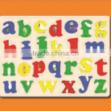 2015 The Natural Process Of Wooden Puzzles Toy Most Popular Kids Learning Letters photo-4