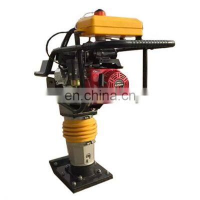 Gasoline power earth sand soil wacker impact jumping jack compactor tamper vibrating tamping rammer