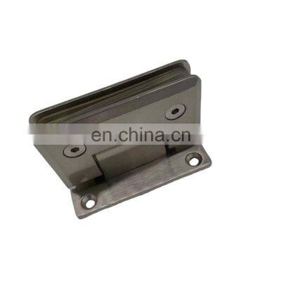 Stainless Steel 90 Degree Door Hinge for Shower Glasses or Washroom photo-4