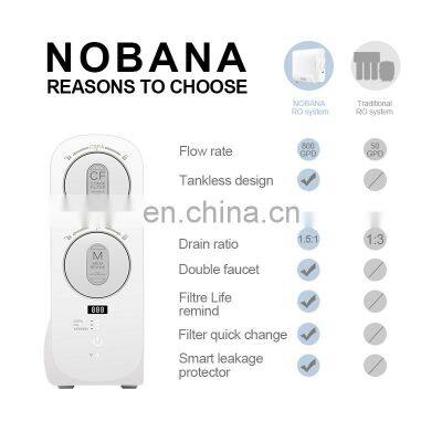 New Arrival 5 Stage 800GPD Compact Big Flow ro Water Purifier Reverse Osmosis Water Purifier for House Hold photo-4