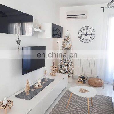 Drop Shipping Azan Clock Large 80cm Retro Iron Manual Coloring Decorative Azan Clock Wall Roman Wall Clock For Wall Decor