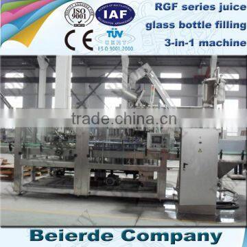 5000 bottles per hour glass bottle energy drink production line