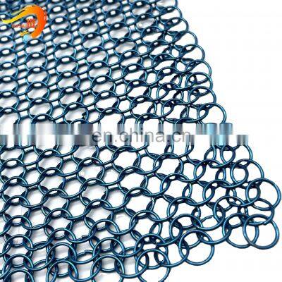 steel decorative wire mesh  Ring screen mesh