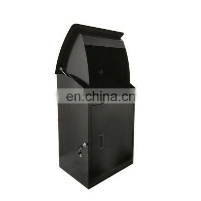 Parcel Drop Box Metal Parcel Letter Box Outdoor Secure Parcel Box