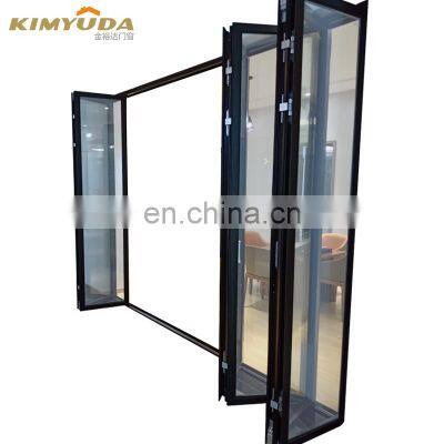 Aluminum bifold design doors patio exterior aluminium folding door modern interior Bi-folding Doors