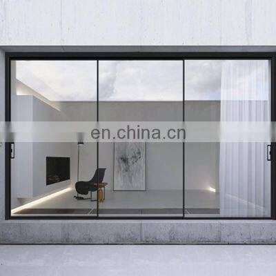 With Brand Hardware High Quality Aluminum Carbon Soundproof Accessories Customized Sliding Door